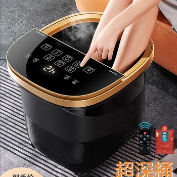 Automatinis masažas Foot massager mašina, Elektrinis pėdų šlifuoklis Smart Pastovios temperatūros Pedikiūro spa pėdų vonia Namų apyvokos prietaisai