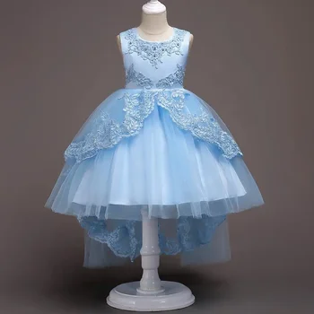 Oficialus Vaikams Gimtadienio Suknelės Mergaičių Mermaid Dress 