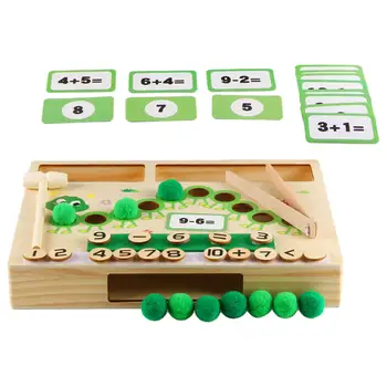 Mediniai Matematikos Skaičiavimo Žaislas Ikimokyklinio Mokymosi Žaidimas Be Skirtumo Žaidimą Vaikams Mokymo priemonių už 3 4 5 6 Metų Mergaičių Berniukų