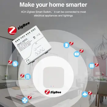 Zigbee Smart Switch Module Tuya Smart Home 
