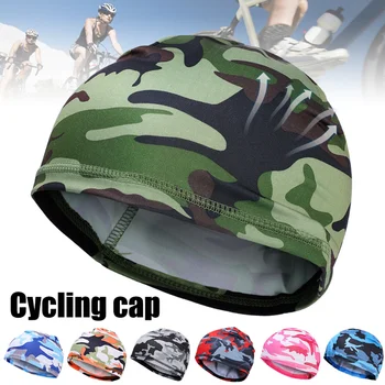 Vasaros Orui Dviračių Bžūp Quick Dry Skrybėlę Motociklas Dviratis Skrybėlę Prakaito Wicking Anti-UV Šalmo Vidinis Dangtelis Sporto Skrybėlę Bžūp Unisex