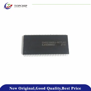 1Pcs Naujas Originalus IS45S16400J-6CTLA1 SDRAM Atminties IC 64Mbit Lygiagrečiai 166 MHz 5.4 ns 54-TSOP II