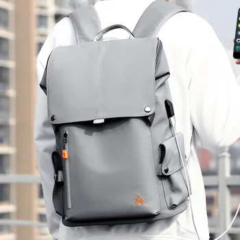 naujausia madinga vyrų prabangos prekės retro didelės talpos kompiuterio krepšys kelionių kuprinė atsitiktinis paprasta kolegijos studentas, maišas