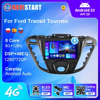 NAVI PRASIDĖTI Automobilio Radijo FORD Transit Tourneo Custom 2013-2021 GPS Navigacija Android Auto Carplay Multimedia Vaizdo Grotuvas
