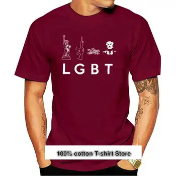 Naujas LGBT Marškinėliai T-shirt Marškinėlius Humoro Laisvės Ginklai Šoninė Alaus Drabužiai