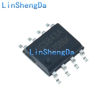10vnt UC3843 UC3843A UC3843B chip 3843 SOP-8 nauji LCD galios valdymo lustą