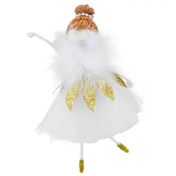 Angel Doll Kabinti Ornamentu Šokių Angelas Lėlės, Papuošalai Angel Doll Kabinti Dekoracijas, Mielas Kalėdų Eglutės Papuošalus Šokiai