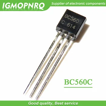 100VNT BC560C TO-92 BC560 TO92 560C naujas triode tranzistorius
