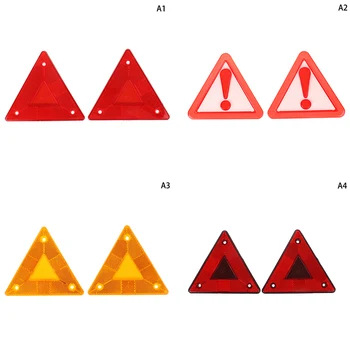 2vnt Įspėjamasis Trikampis Atšvaitas Sunkvežimių Plokštė Galinis Žibintas Saugos Atspindintis Ženklas Valdybos Sustabdyti Įspėjamasis Ženklas