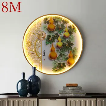 8M Modernios Sienos Nuotrauka Šviesos diodų (LED) Kinų Stiliaus Kūrybos Patalpų Sconces Namų gyvenamojo Kambario, Miegamojo, Koridoriaus Dekoras