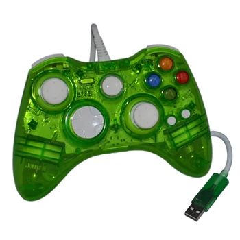 USB Laidinė Valdytojas Žaidimų Valdiklis Gamepad kreiptuką su LED Šviesos Xbox 360 Gamepad Priedai