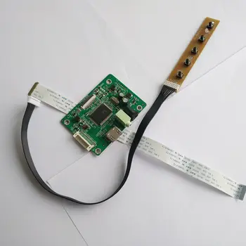HDMI LCD LED EDP Valdiklio plokštės tvarkyklę DIY KABELĮ LP133WH1-SPB1 1366X768 13.3