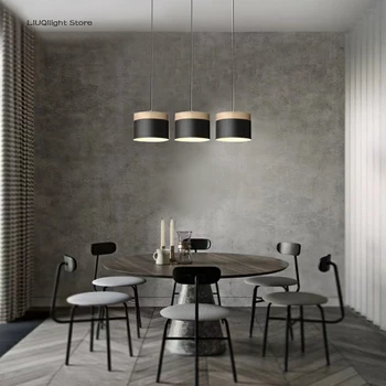 Modernus restoranas lubų liustra kūrybos liustra namų valgomojo stalas lempos baras lempa namų puošybai Žibintai