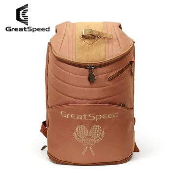GreatSpeed Teniso Kuprinė Badmintono Krepšys Vyrų ir Moterų Derliaus Limited Edition Sporto Kuprinė