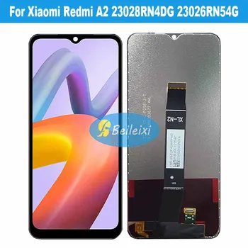 Už Xiaomi Redmi A2 23028RN4DG 23026RN54G LCD Ekranas Jutiklinis Ekranas skaitmeninis keitiklis Asamblėjos Redmi A2+ A2Plus 23028RN4DI 23028RNCAI