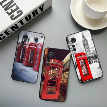 Mados Sostinėje Londone Telefono Būdelė Telefoną Atveju Xiaomi Redmi pastaba 8 9 pro Redmi Note5 7 6Pro 11 10 pro minkštas viršelis