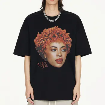 Reperis Ice Prieskonių Grafinis Marškinėliai vyriški moteriški Mados Hip-Hop Street Stiliaus marškinėliai trumpomis Rankovėmis Negabaritinių Streetwear T-shirts