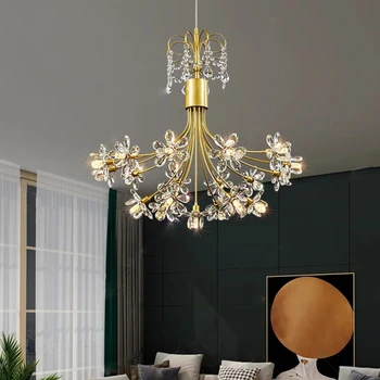 Modernios šviesos prabanga kambarį liustra apšvietimo, Lubų lempos kabo šviesos diodų (led) šviestuvais už kambarį patalpų šviesos