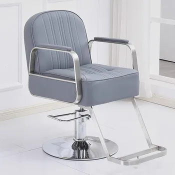 Kirpykla Įranga Barber Kėdės Swivel Prabangūs Ergonominiai Barber Kėdės Paprasta Sillon Pedicura Prekybos Baldai YQ50BC