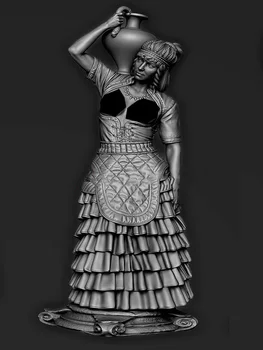 Unassambled 1/32 moteris senovės kariai stovi Dervos pav miniatiūriniai modelis rinkiniai Unpainted