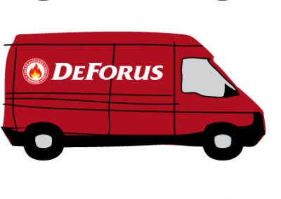 DEFORUS autobusiukas apipavidalinimas, Iveco
