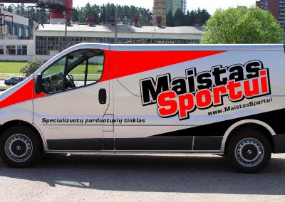 MAISTAS SPORTUI automobilio apipavidalinimas, Nissan